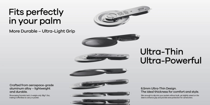 AULUMU G05 Air 5-in-1 Magnetic Phone Stand with Box Cutter