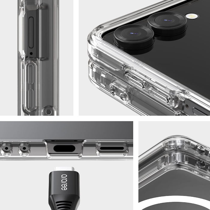 Araree Duple M Magnetic Case for Samsung Galaxy Z Flip 7 (2025)