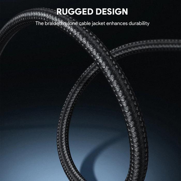 Shop and buy AUKEY CB-KCL1 Circlet CL Nylon Braided USB-C to Lightning Cable| KURUMIZ online with great deals and sales prices with fast and safe shipping. KURUMIZ is the largest Singapore official authorised retailer for the largest collection of mobile premium accessories.