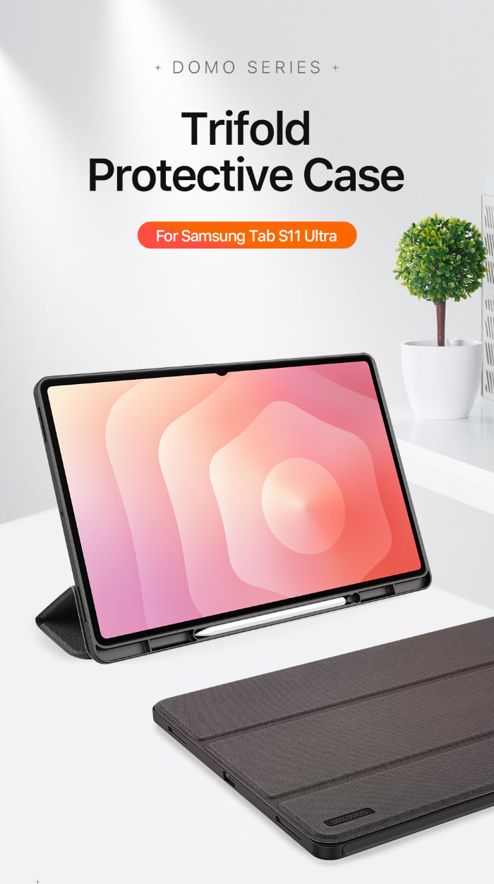 DUXDUCIS Domo Series Shockproof Case for Samsung Galaxy Tab S11 Ultra