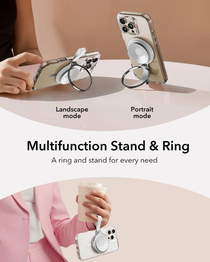 Shop and buy ESR HaloLock Suction Cup Magnetic Phone Mount with Ring Stand| KURUMIZ online with great deals and sales prices with fast and safe shipping. KURUMIZ is the largest Singapore official authorised retailer for the largest collection of mobile premium accessories.