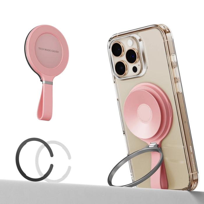 Shop and buy ESR HaloLock Suction Cup Magnetic Phone Mount with Ring Stand| KURUMIZ online with great deals and sales prices with fast and safe shipping. KURUMIZ is the largest Singapore official authorised retailer for the largest collection of mobile premium accessories.