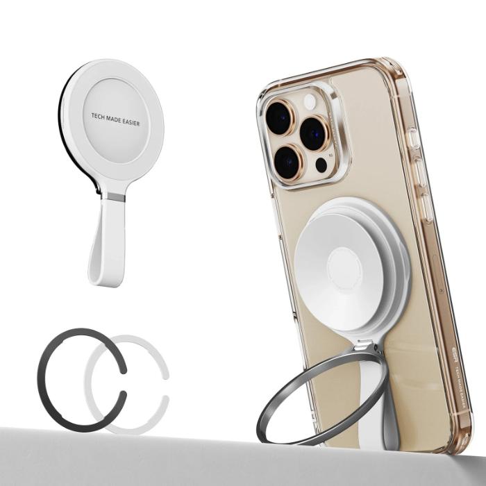 Shop and buy ESR HaloLock Suction Cup Magnetic Phone Mount with Ring Stand| KURUMIZ online with great deals and sales prices with fast and safe shipping. KURUMIZ is the largest Singapore official authorised retailer for the largest collection of mobile premium accessories.