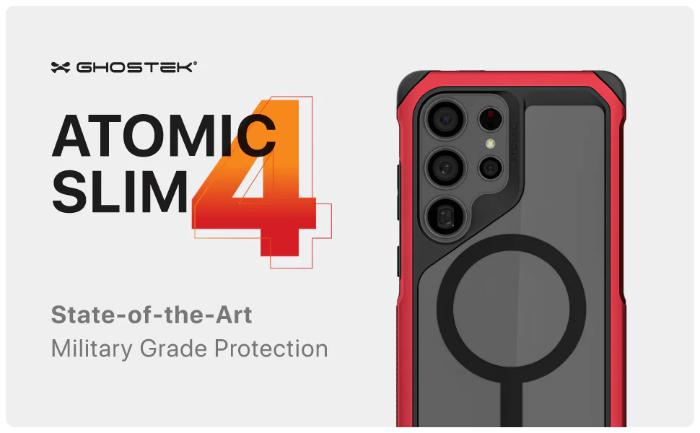 Shop and buy Ghostek Atomic Slim 4 Aluminum Protection Magnetic Case Samsung Galaxy S25 Ultra (2025)| KURUMIZ online with great deals and sales prices with fast and safe shipping. KURUMIZ is the largest Singapore official authorised retailer for the largest collection of mobile premium accessories.