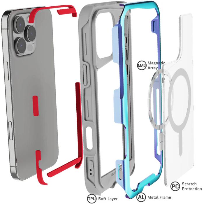 Shop and buy Ghostek Atomic Slim 4 Aluminum Case iPhone 16 Pro Max 6.9" (2024)| KURUMIZ online with great deals and sales prices with fast and safe shipping. KURUMIZ is the largest Singapore official authorised retailer for the largest collection of mobile premium accessories.