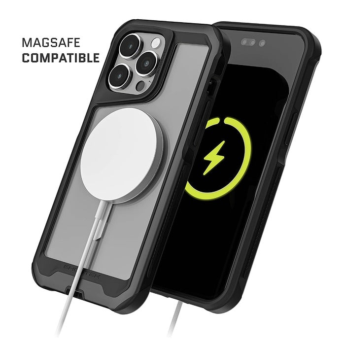 Shop and buy Ghostek Atomic Slim 4 Protection Case iPhone 14 Pro Max (2022) MagSafe Compatible| KURUMIZ online with great deals and sales prices with fast and safe shipping. KURUMIZ is the largest Singapore official authorised retailer for the largest collection of mobile premium accessories.