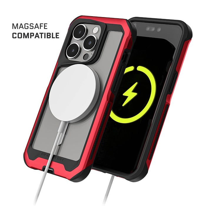 Shop and buy Ghostek Atomic Slim 4 Protection Case iPhone 14 Pro Max (2022) MagSafe Compatible| KURUMIZ online with great deals and sales prices with fast and safe shipping. KURUMIZ is the largest Singapore official authorised retailer for the largest collection of mobile premium accessories.