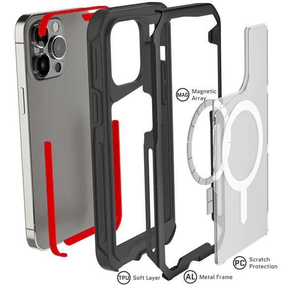 Ghostek Atomic Slim 4 Protection Case for iPhone 14 Pro (2022) with MagSafe Compatible
