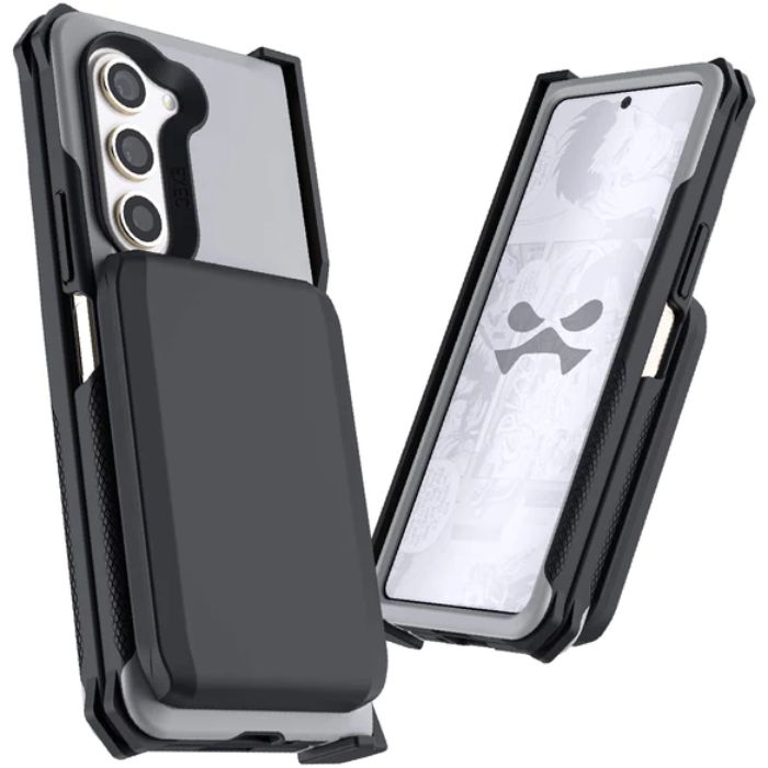 Shop and buy Ghostek Exec 6 Magnetic Wallet Cardholder Case Samsung Galaxy Z Fold 5 (2023)| KURUMIZ online with great deals and sales prices with fast and safe shipping. KURUMIZ is the largest Singapore official authorised retailer for the largest collection of mobile premium accessories.