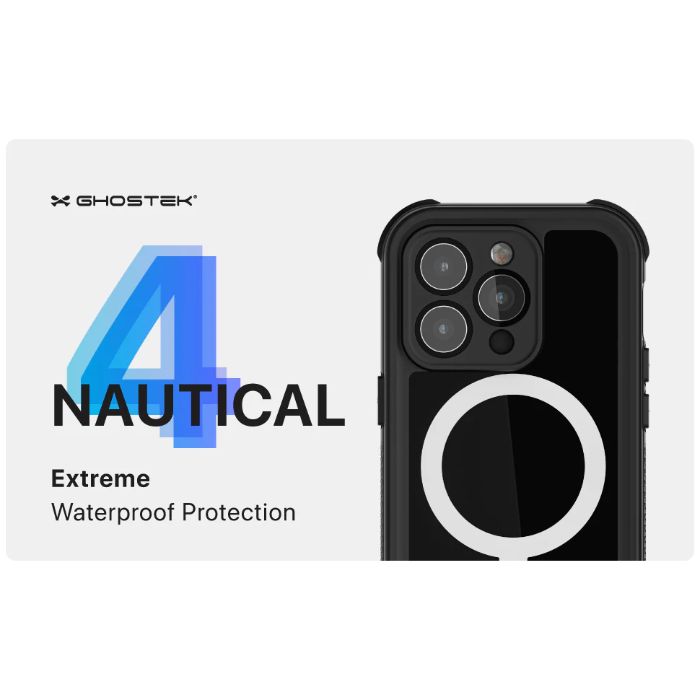 Shop and buy Ghostek Nautical 4 Extreme Waterproof Case iPhone 14 Pro Max (2022)| KURUMIZ online with great deals and sales prices with fast and safe shipping. KURUMIZ is the largest Singapore official authorised retailer for the largest collection of mobile premium accessories.