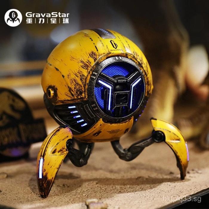 Yellow GravaStar G1 Pro Mars Pro Wireless Bluetooth 5.0 Speaker (War Damaged Edition)