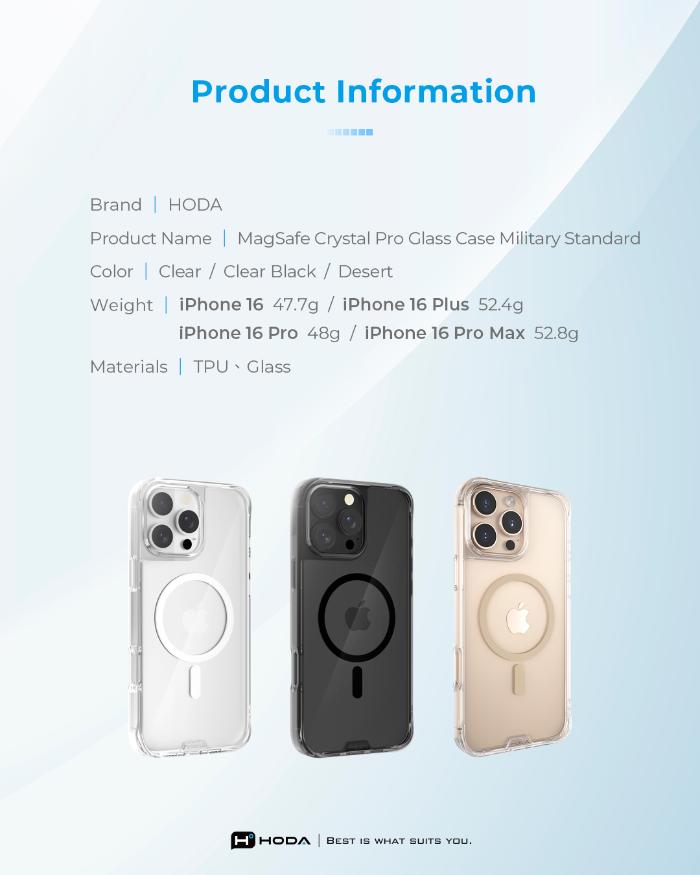 Shop and buy HODA Crystal Pro Military Protection Magnetic Case for iPhone 16 Pro Max (2024)| KURUMIZ online with great deals and sales prices with fast and safe shipping. KURUMIZ is the largest Singapore official authorised retailer for the largest collection of mobile premium accessories.