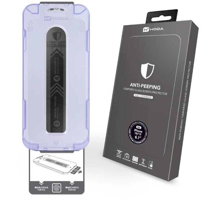 Shop and buy HODA Full Coverage Tempered Glass Screen Protector iPhone 15/16 (2023/2024)| KURUMIZ online with great deals and sales prices with fast and safe shipping. KURUMIZ is the largest Singapore official authorised retailer for the largest collection of mobile premium accessories.