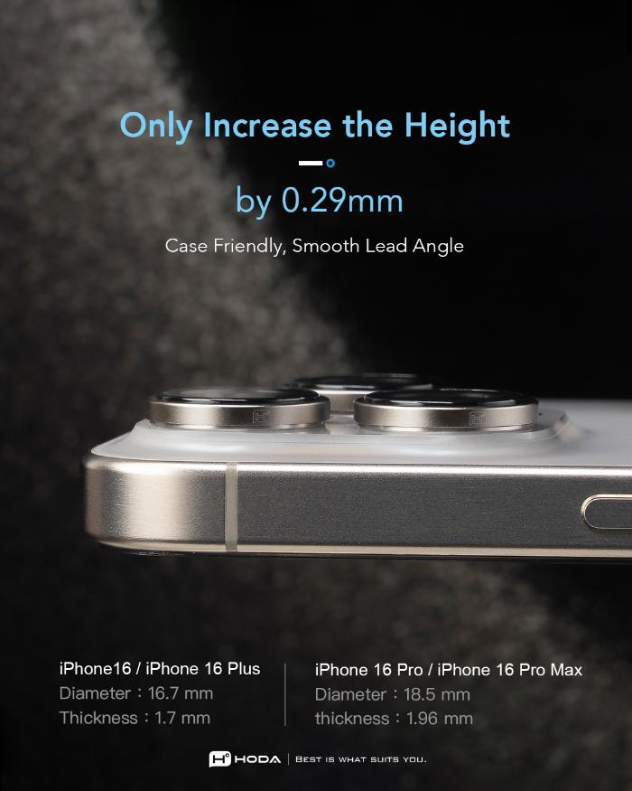 Shop and buy HODA Sapphire Lens Protector for iPhone 16 Pro/16 Pro Max (2024)| KURUMIZ online with great deals and sales prices with fast and safe shipping. KURUMIZ is the largest Singapore official authorised retailer for the largest collection of mobile premium accessories.