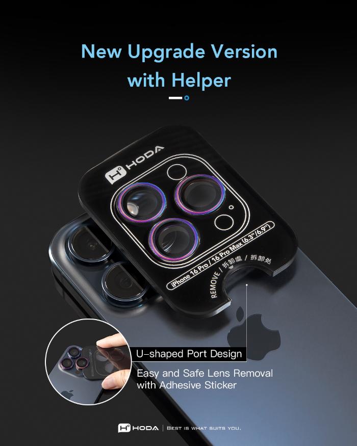 Shop and buy HODA Sapphire Lens Protector for iPhone 16 Pro/16 Pro Max (2024)| KURUMIZ online with great deals and sales prices with fast and safe shipping. KURUMIZ is the largest Singapore official authorised retailer for the largest collection of mobile premium accessories.