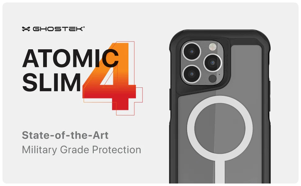 Shop and buy Ghostek Atomic Slim 4 Protection Case iPhone 15 Pro Max (2023) MagSafe Compatible| KURUMIZ online with great deals and sales prices with fast and safe shipping. KURUMIZ is the largest Singapore official authorised retailer for the largest collection of mobile premium accessories.