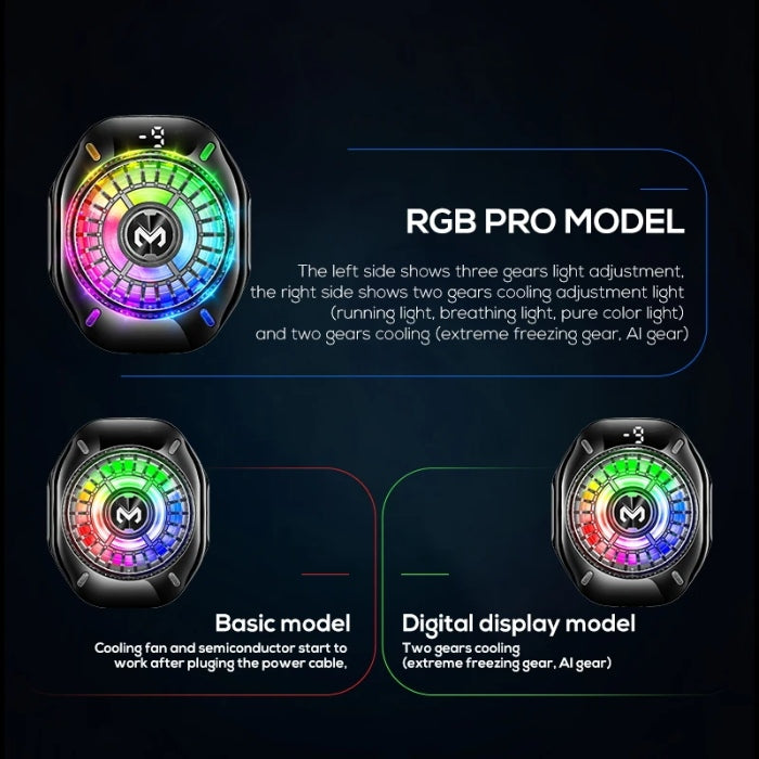 Shop and buy MEMO CX10 PRO RGB AI Magnetic Phone Cooler Fan,11W| KURUMIZ online with great deals and sales prices with fast and safe shipping. KURUMIZ is the largest Singapore official authorised retailer for the largest collection of mobile premium accessories.