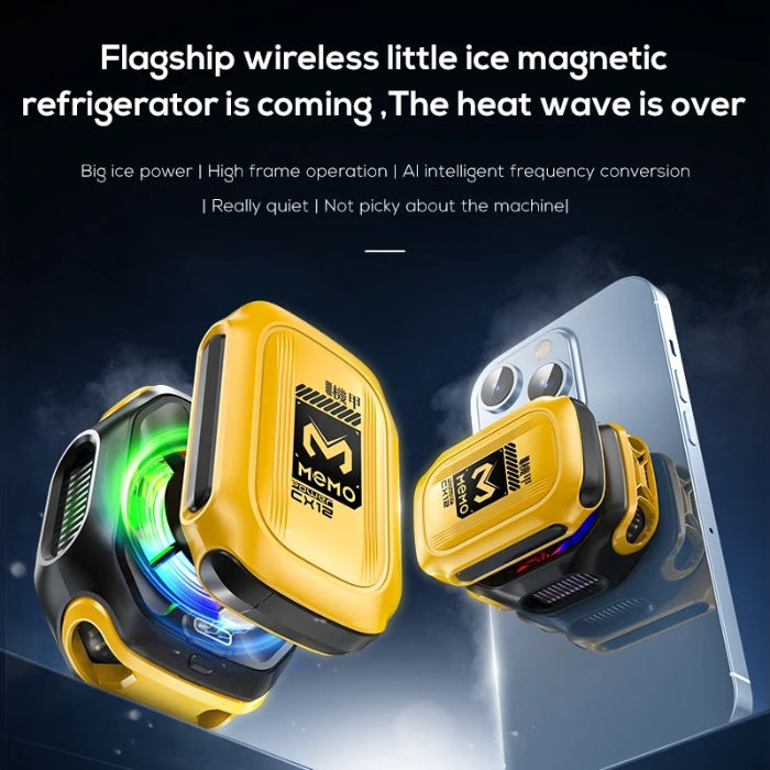Shop and buy MEMO CX12 Magnetic Phone Cooler with External Battery| KURUMIZ online with great deals and sales prices with fast and safe shipping. KURUMIZ is the largest Singapore official authorised retailer for the largest collection of mobile premium accessories.