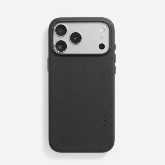 Moft Movas Leather Magnetic Snap Case for iPhone 17 Pro Max (2025)