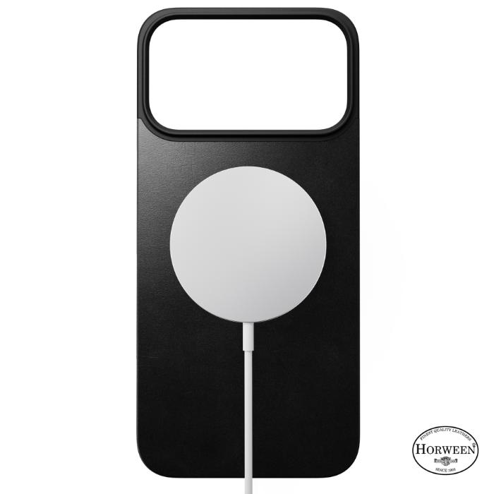 NOMAD Magnetic Leather Back Case for iPhone 17 Pro Max 6.9" (2025) by Horween® Leather