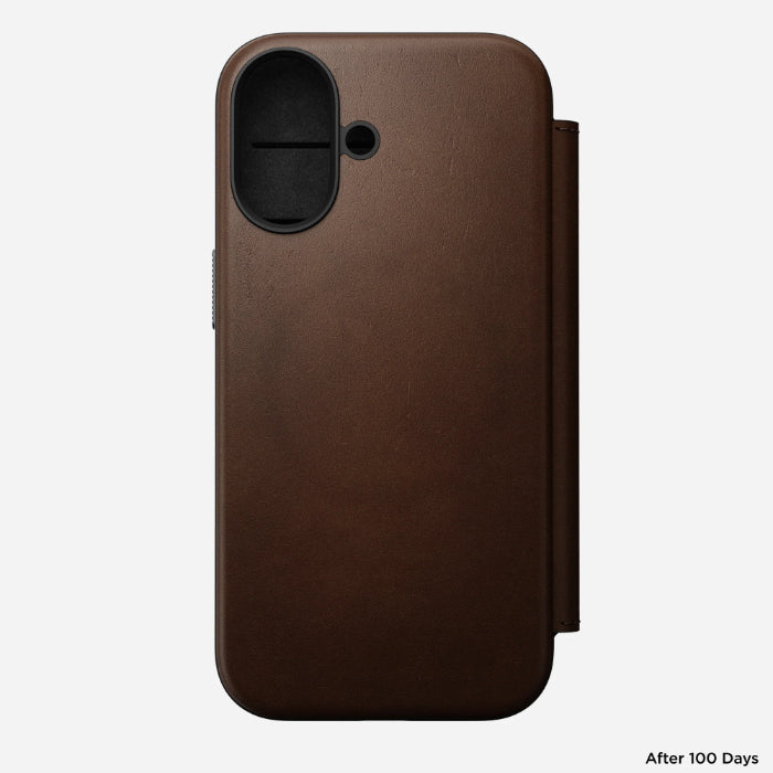 NOMAD Modern Leather Folio Case for iPhone 17 6.3" (2025) by Nomad Leather
