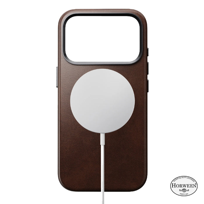 NOMAD Traditional Leather Case for iPhone 17 Pro 6.3" (2025) by Horween® Leather