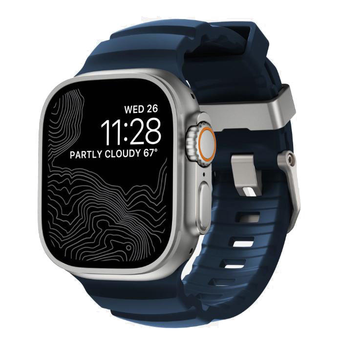 Shop and buy Nomad Rocky Point Band for Apple Watch Ultra/Ultra 2 49mm/46mm/45mm/44mm| KURUMIZ online with great deals and sales prices with fast and safe shipping. KURUMIZ is the largest Singapore official authorised retailer for the largest collection of mobile premium accessories.