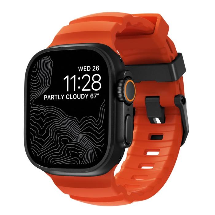 Shop and buy Nomad Rocky Point Band for Apple Watch Ultra/Ultra 2 49mm/46mm/45mm/44mm| KURUMIZ online with great deals and sales prices with fast and safe shipping. KURUMIZ is the largest Singapore official authorised retailer for the largest collection of mobile premium accessories.