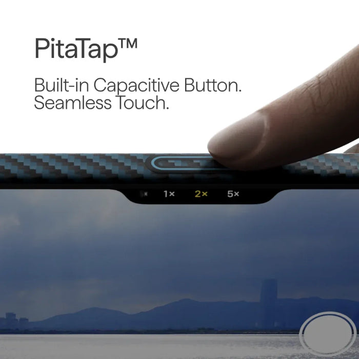 PITAKA Ultra-Slim Case for iPhone 17 Pro 6.3" (2025) with PitaTap