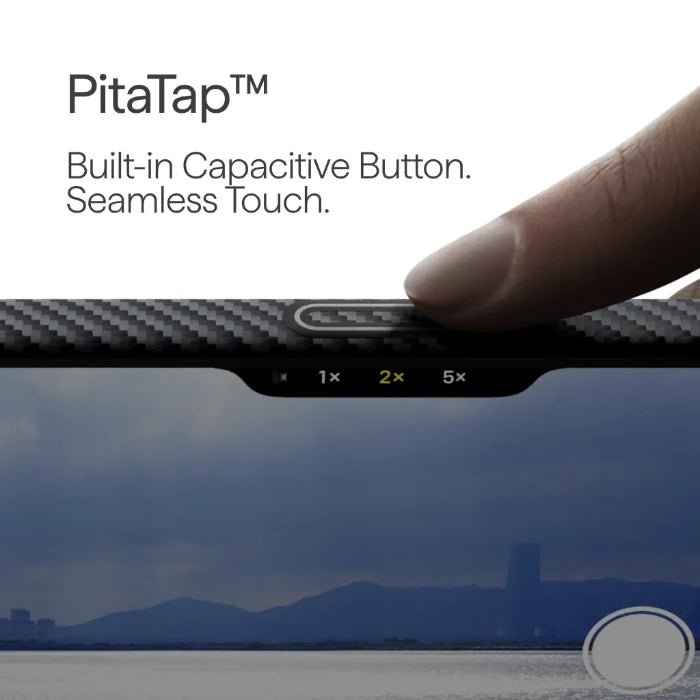 PITAKA Ultra-Slim Case for iPhone 17 Pro 6.3" (2025) with PitaTap
