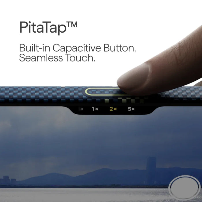 PITAKA Ultra-Slim Case for iPhone 17 Pro 6.3" (2025) with PitaTap