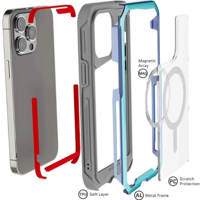 Shop and buy Ghostek Atomic Slim 4 Protection Case iPhone 15 Pro Max (2023) MagSafe Compatible| KURUMIZ online with great deals and sales prices with fast and safe shipping. KURUMIZ is the largest Singapore official authorised retailer for the largest collection of mobile premium accessories.