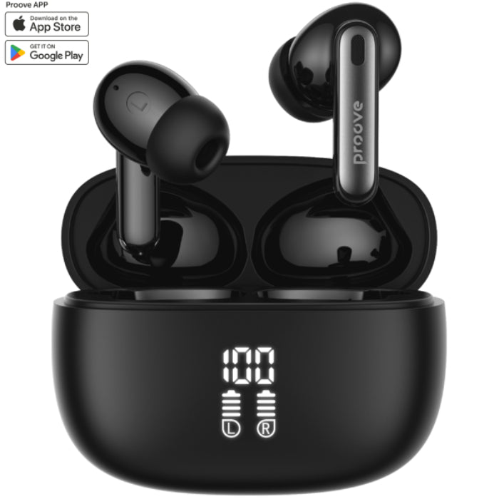 Shop and buy PROOVE Intro Pro Gaming Wireless Earphone with ANC Mode and Case LED Screen Indicator| KURUMIZ online with great deals and sales prices with fast and safe shipping. KURUMIZ is the largest Singapore official authorised retailer for the largest collection of mobile premium accessories.