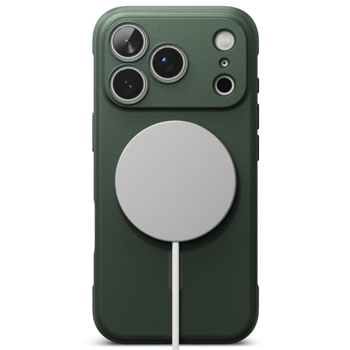 Dark Green RINGKE Onyx Magnetic Case for iPhone 17 Pro 6.3" (2025) logo on a white background