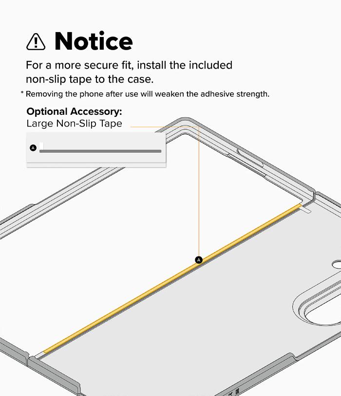 Ringke Fusion Design Case for Samsung Galaxy Z Fold 7 (2025)