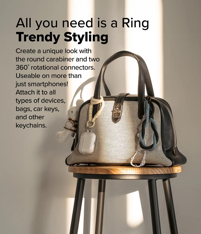 Shop and buy Ringke Holder Link & Flow Hand Strap| KURUMIZ online with great deals and sales prices with fast and safe shipping. KURUMIZ is the largest Singapore official authorised retailer for the largest collection of mobile premium accessories.