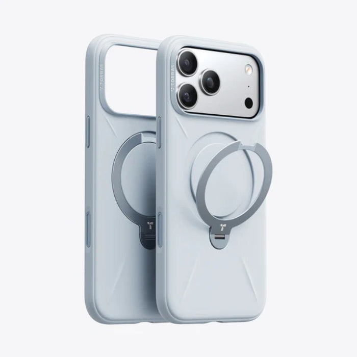 TORRAS Ostand Spin Silicone Case for iPhone 17 Pro 6.3" (2025)