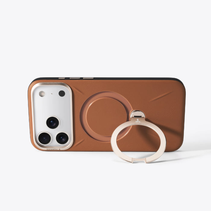 TORRAS Ostand Spin VegSkin Series Case for iPhone 17 Pro Max 6.9" (2025)