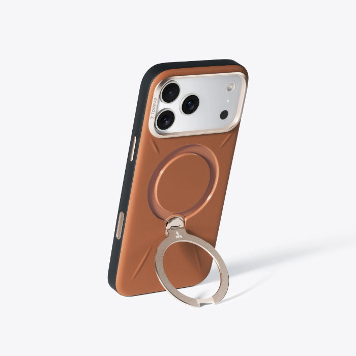 TORRAS Ostand Spin VegSkin Series Case for iPhone 17 Pro Max 6.9" (2025)