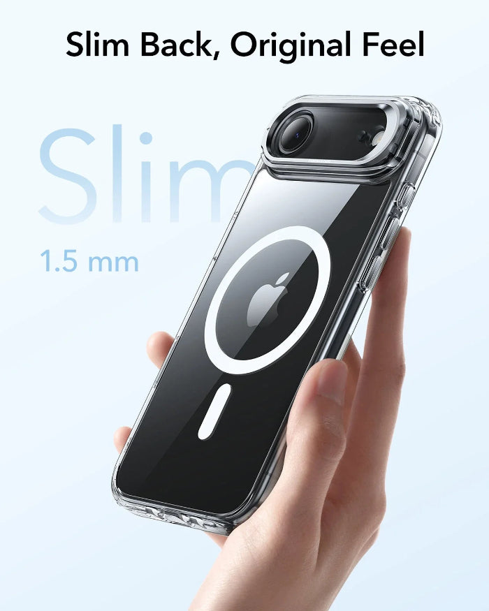 ESR Classic Hybrid Magnetic Case for iPhone Air 6.5" (2025) with Stash Stand