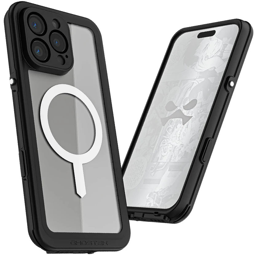 Shop and buy Ghostek Nautical Slim Extreme Waterproof Case iPhone 16 Pro Max 6.9" (2024)| KURUMIZ online with great deals and sales prices with fast and safe shipping. KURUMIZ is the largest Singapore official authorised retailer for the largest collection of mobile premium accessories.