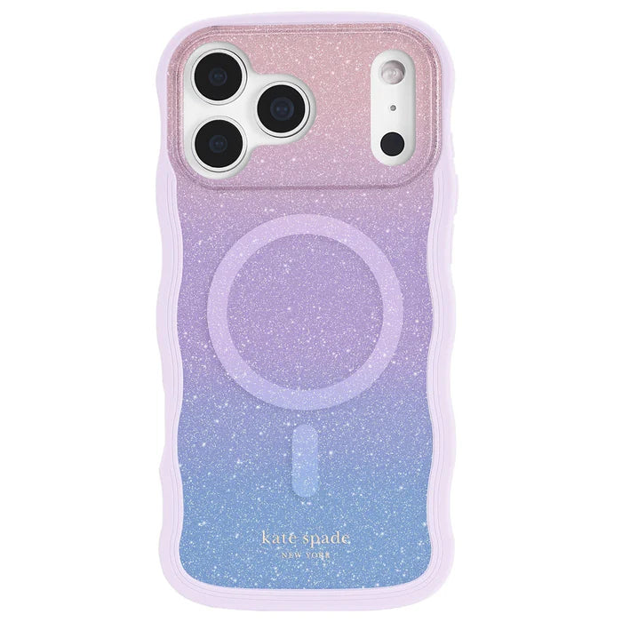 Kate Spade New York Wavy Nightfall Magnetic Case for iPhone 17 Pro Max 6.9" (2025)