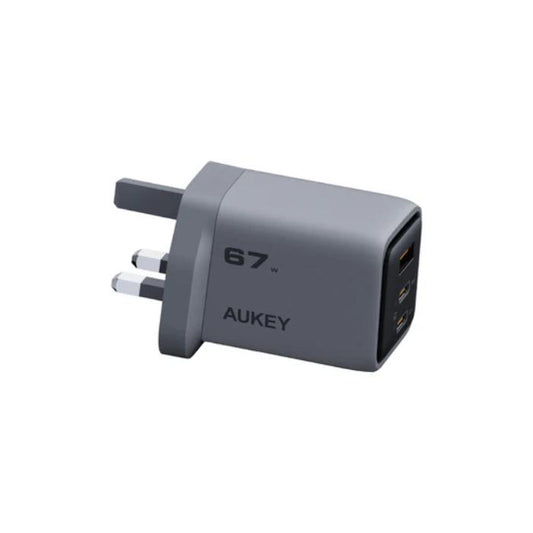 Shop and buy Aukey PA-C3 Comet Mix 3 67W PD Wall Charger with GaN Technology| KURUMIZ online with great deals and sales prices with fast and safe shipping. KURUMIZ is the largest Singapore official authorised retailer for the largest collection of mobile premium accessories.