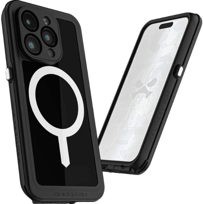 Shop and buy Ghostek Nautical Slim Waterproof Case iPhone 15 Pro Max (2023) MagSafe Compatible| KURUMIZ online with great deals and sales prices with fast and safe shipping. KURUMIZ is the largest Singapore official authorised retailer for the largest collection of mobile premium accessories.