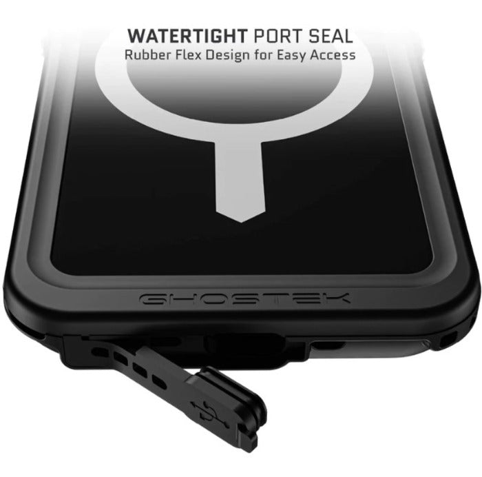 Shop and buy Ghostek Nautical Slim Waterproof Case iPhone 15 Pro Max (2023) MagSafe Compatible| KURUMIZ online with great deals and sales prices with fast and safe shipping. KURUMIZ is the largest Singapore official authorised retailer for the largest collection of mobile premium accessories.