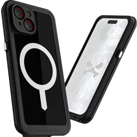 Shop and buy Ghostek Nautical Slim Waterproof Case iPhone 15 (2023) MagSafe Compatible| KURUMIZ online with great deals and sales prices with fast and safe shipping. KURUMIZ is the largest Singapore official authorised retailer for the largest collection of mobile premium accessories.