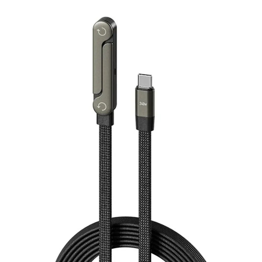 BASEMO 240W 4-in-1 Type-C Angled Stand Data Cable