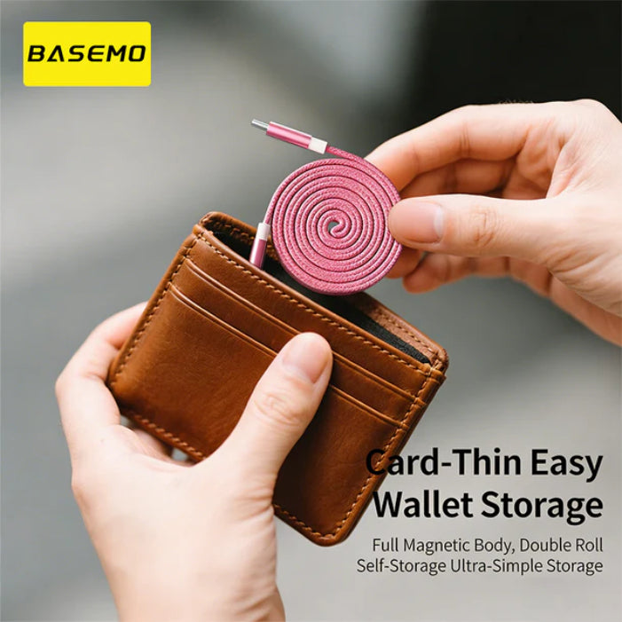 BASEMO X08A 240W Magnetic Braided Fast Charging Cable