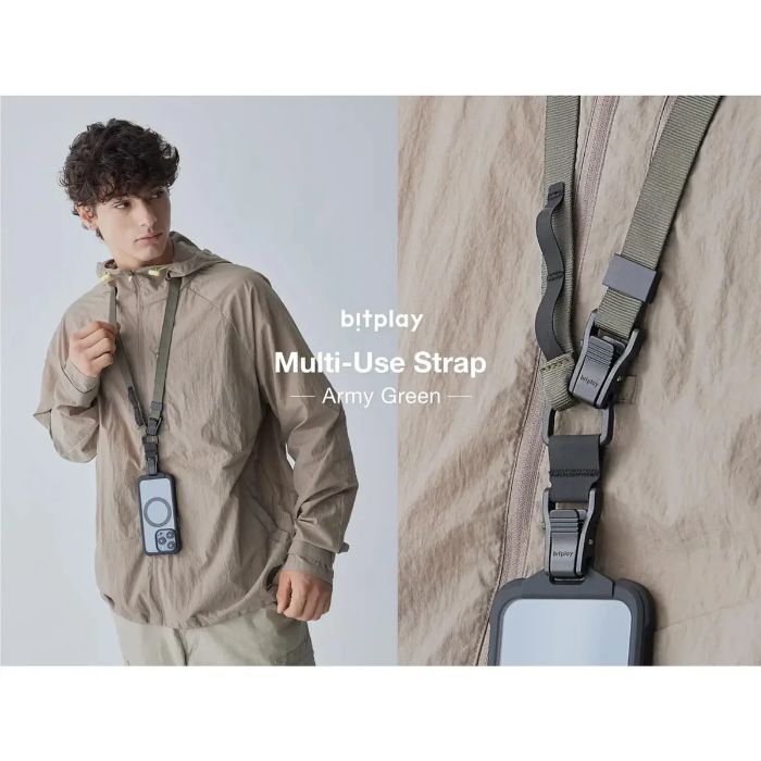 Shop and buy Bitplay Multi-Use Adventure Phone Strap V3 Adjustable Versatile Phone Lanyard for Phone Case/ Camera Neck Strap| KURUMIZ online with great deals and sales prices with fast and safe shipping. KURUMIZ is the largest Singapore official authorised retailer for the largest collection of mobile premium accessories.
