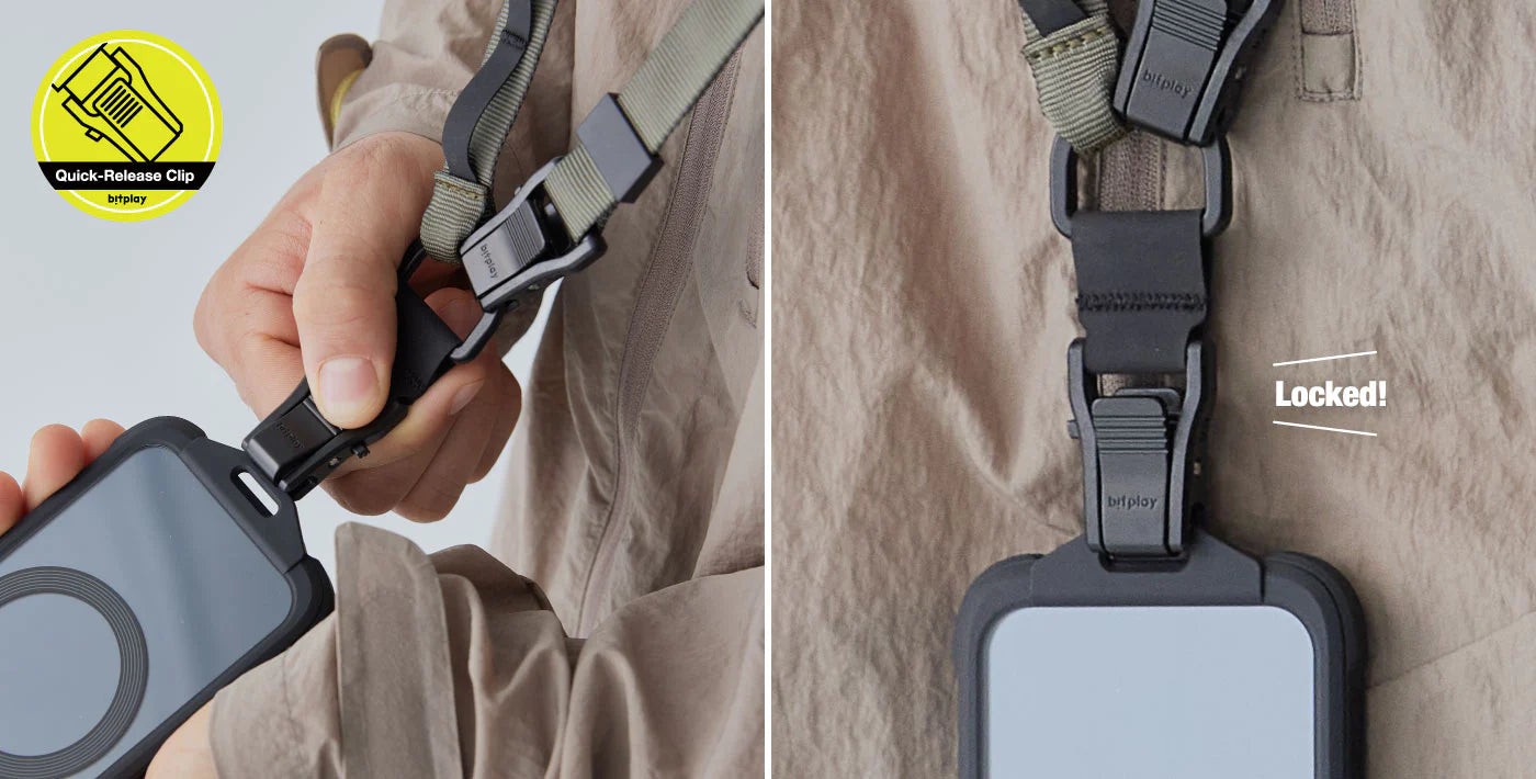 Shop and buy Bitplay Multi-Use Adventure Phone Strap V3 Adjustable Versatile Phone Lanyard for Phone Case/ Camera Neck Strap| KURUMIZ online with great deals and sales prices with fast and safe shipping. KURUMIZ is the largest Singapore official authorised retailer for the largest collection of mobile premium accessories.
